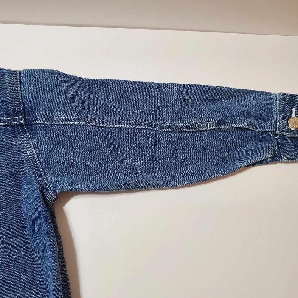 Vintage Harley Davidson Toddler Denim Jean Jacket Size 4/5